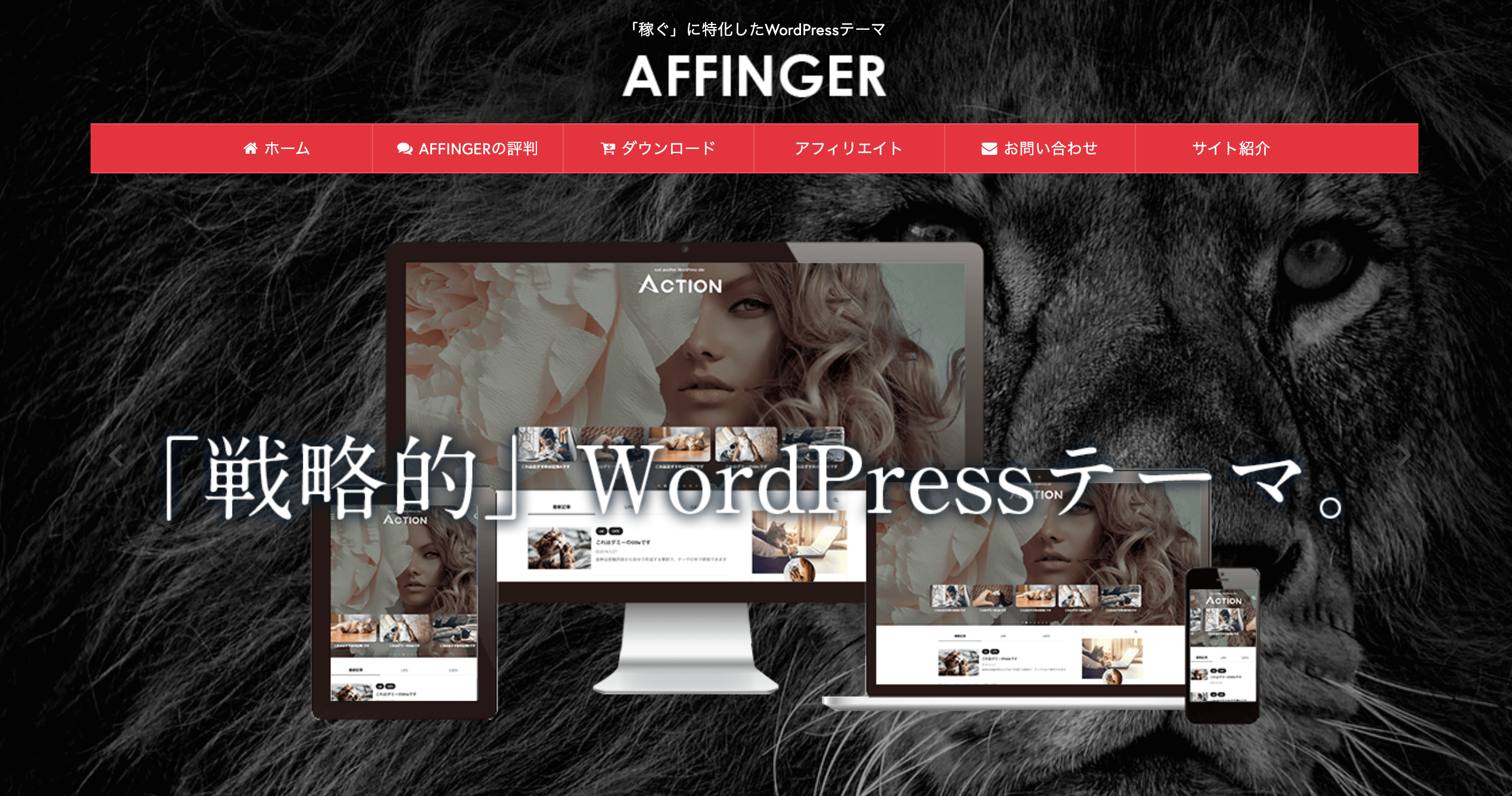 AFFINGER公式サイト